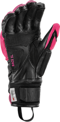 Lyžařské rukavice LEKI WCR Venom SL 3D Pink - 2025/26