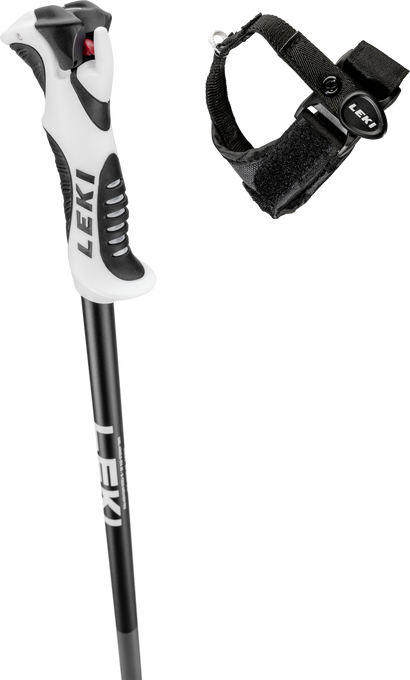 Sjezdové hole LEKI Bold Lite S Junior Dark Anthracite/Black/White - 2025/26