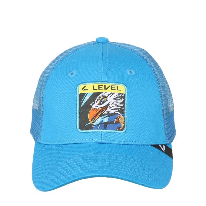 Viečko Level Cap Mesh Eagle Light Blue - 2025/26