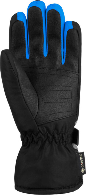 Lyžařské rukavice REUSCH Flash GORE-TEX Junior Black/Black Melange/Brilliant Blue - 2022/23