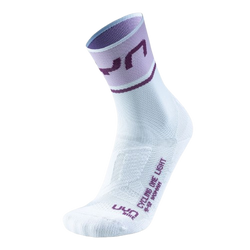 Outdoorové ponožky UYN Woman Cycling One Light Socks  White/Lilac