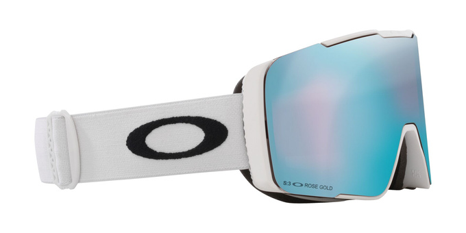 Lyžařské brýle Oakley Line Miner Pro M Matte White/Prizm Snow Sapphire Iridium + Additional lens Prizm Snow Iced Iridium - 2025/26