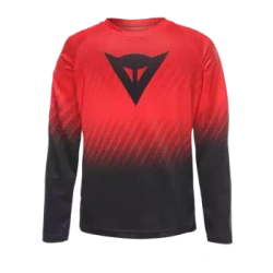 Cyklistický dres Dainese Scarabeo Jersey LS High-Risk-Red/Black - 2023
