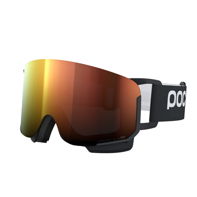 Lyžařské brýle POC Nexal Uranium Black/Partly Sunny Orange - 2025/26