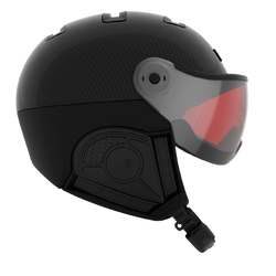 Lyžařská helma KASK Elite Visor Vibe Photochromatic Carbon Black - 2024/25