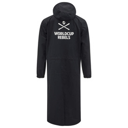 Pláštěnka HEAD Race Rain Coat Black Junior - 2025/26