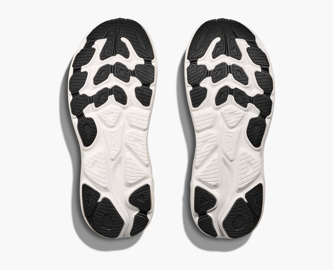 Boty Hoka Clifton 10 Wide Black/White