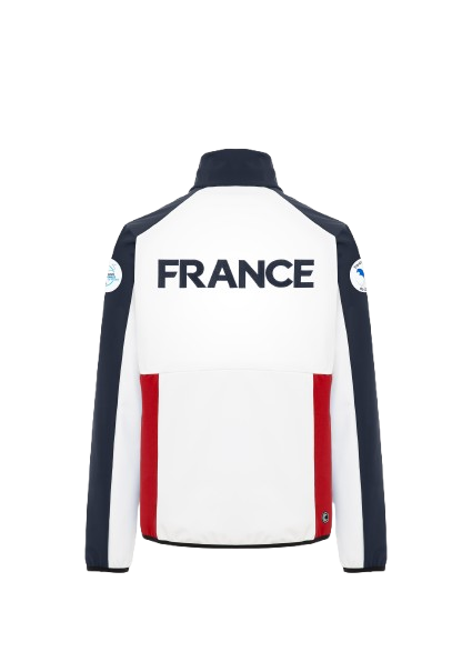 Pánský softshell Colmar Replica Softshell Jacket White/Navy/Bright Red - 2025/26