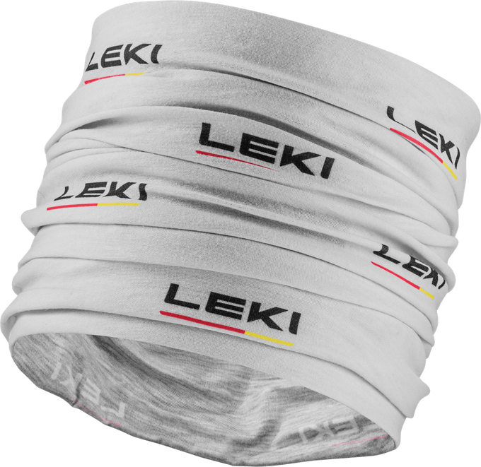 Nákrčník LEKI Multiscarf Light Grey/Black 