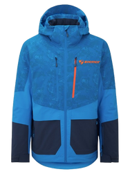 Lyžařská bunda Ziener Trivor Man Padded Blue Foggy Print Dark Navy - 2025/26