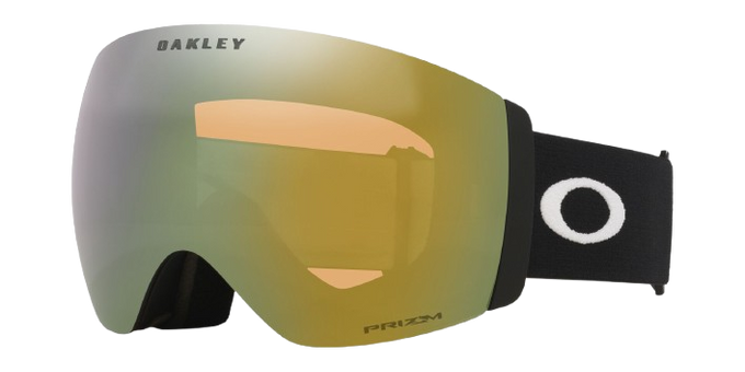 Lyžařské brýle Oakley Flight Deck Pro L Matte Black/Prizm Sage Gold Iridium + Additional lens Prizm Snow Iced Iridium - 2025/26