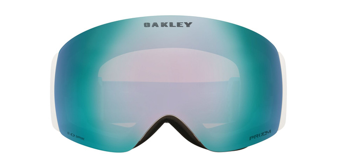 Lyžařské brýle Oakley Flight Deck Pro M Matte White/Prizm Snow Sapphire Iridium + Additional lens Prizm Snow Iced Iridium - 2025/26
