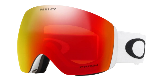 Lyžařské brýle Oakley Flight Deck L Matte White Prizm Snow Torch Iridium - 2024/25