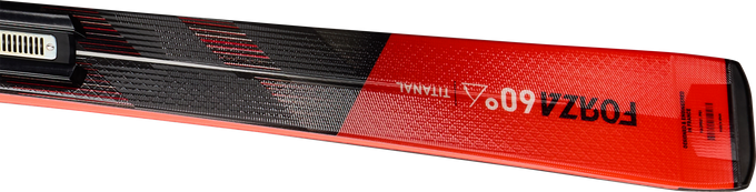 Sjezdové lyže Rossignol Forza 60' TI Konect + Spx 12 Konect GW B80 Black Hot Red - 2025/26
