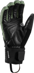 Lyžařské rukavice LEKI Sparrow 3D Women Black/Dust/Green - 2025/26