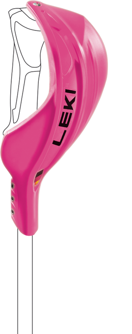 Chránič LEKI Gate Guard Closed  Worldcup Pink