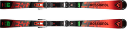 Sjezdové lyže Rossignol Hero Athlete SL PRO 128-149 R21 + NX 10 GW B73 Black Hot Red - 2025/26