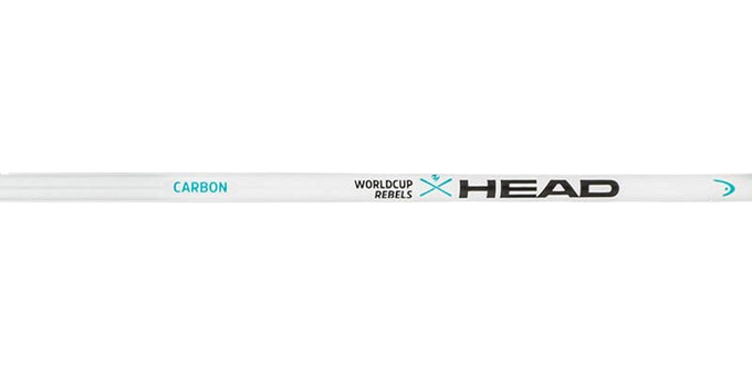  Sjezdové hole HEAD Worldcup Rebels Carbon White - 2025/26