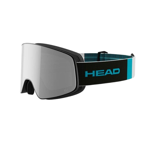 Lyžařské brýle HEAD Horizon 5K Race Chrome/RD + náhradní zorníky - 202/26