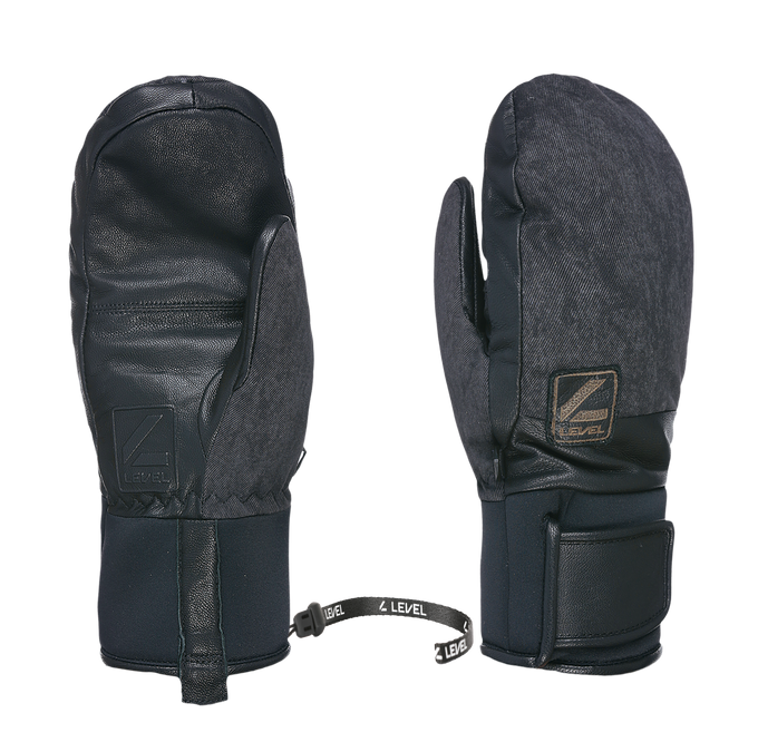 Lyžařské rukavice Level Rover Mitt Black Grey - 2025/26