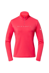 Rolák Descente Chest Logo T-Neck Enliven Pink - 2025/26