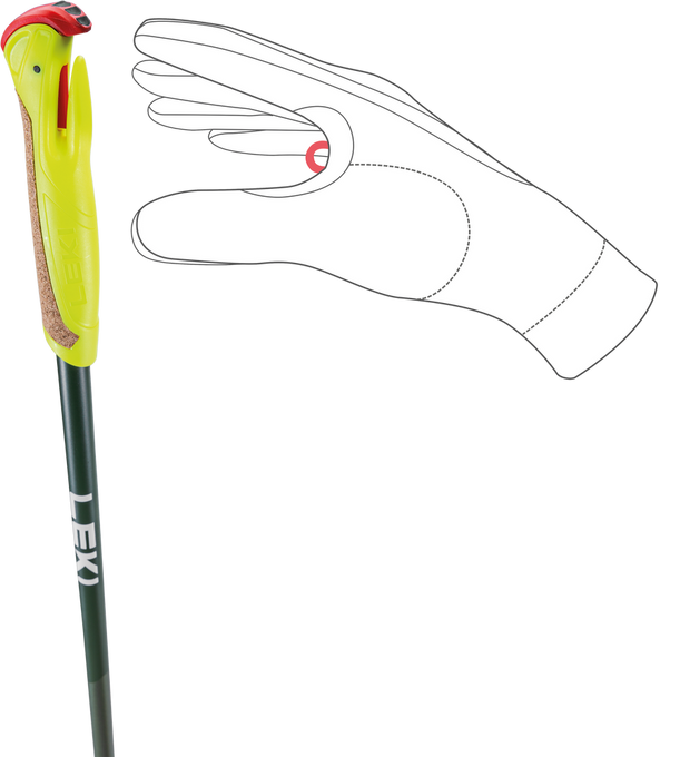 Hole Nordic Walking LEKI Walker XS 