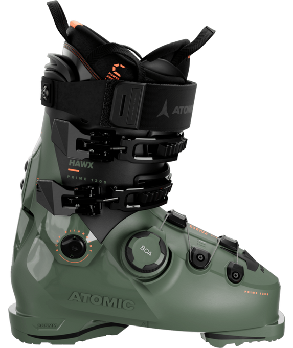 Sjezdové boty Atomic Hawx Prime 120 S BOA Army Green/Black - 2025/26
