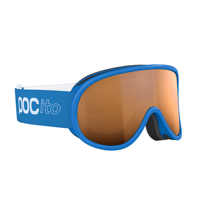 Lyžařské brýle POC Pocito Retina Fluorescent Blue/Partly Sunny Light Orange - 2025/26