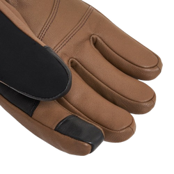 Lyžiarske rukavice Oakley Elipse Goatskin Glove Brown