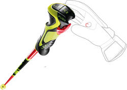 Sjezdové hole LEKI WCR Lite SL 3D Red - 2025/26