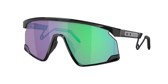 Sluneční brýle OAKLEY BXTR Metal Introspect Collection Prizm Jade Lenses/Metal Black Frame