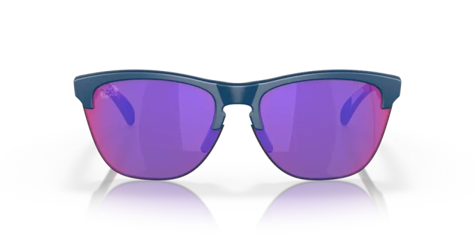 Sluneční brýle OAKLEY Tour De France Frogskins Lite Prizm Road Lenses/Matte Poseidon Frame - 2022