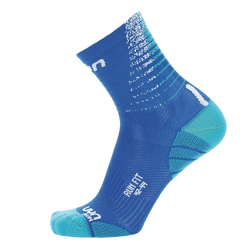 Bežecké ponožky UYN Man Run Fit Socks Blue/Turquoise