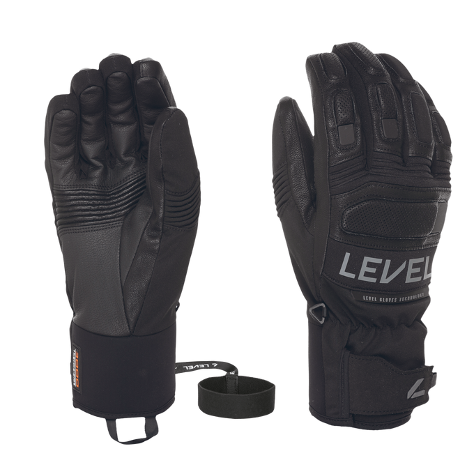 Lyžařské rukavice Level Jag Black - 2025/26