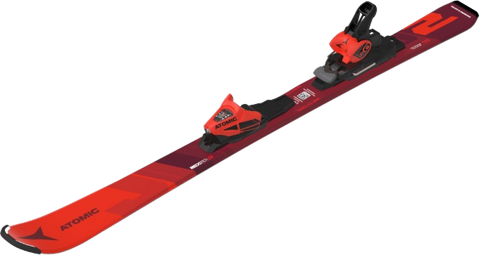 Sjezdové lyže Atomic Redster J2 100-120 + C 5 GW Red/Black - 2024/25