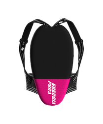 Chránič ENERGIAPURA Long Back Protector Adj Polygonal Fuxia/Black - 2023/24