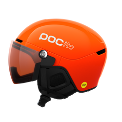 Lyžařská helma POC POCito Obex Visor Fluorescent Orange - 2025/26