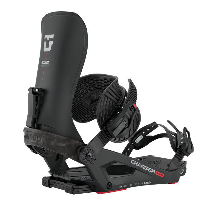 Vázání na Snowboard Union Charger PRO Black - 2025/26