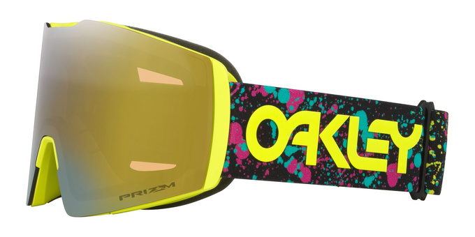 Lyžařské brýle Oakley Fall Line L Jaxon Black/Prizm Prizm Snow Sage Gold Iridium - 2025/26